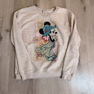 Disney Parks Exclusive Boho Minnie Mouse Sweatshirt